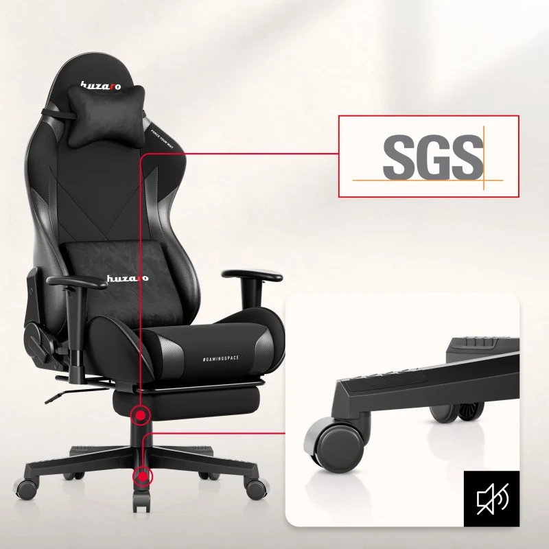 Gaming-Sessel Huzaro Force 5.7 Black Carbon