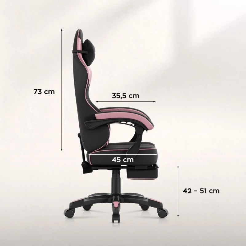 Gaming-Stuhl Huzaro Force 3.7 Pink