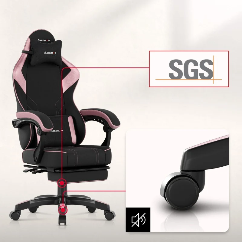 Gaming-Stuhl Huzaro Force 3.7 Pink