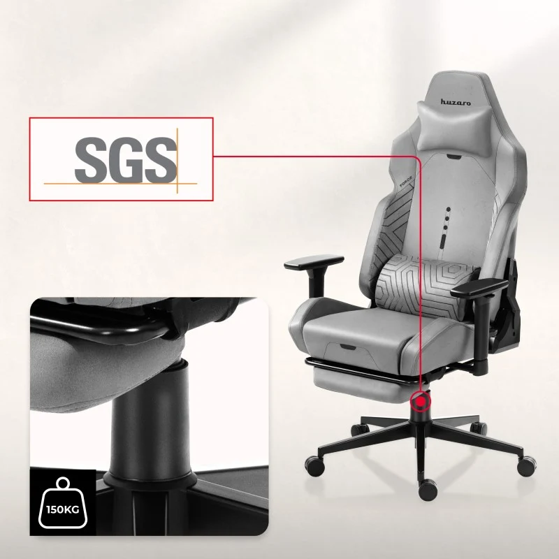 Gaming-Sessel HUZARO FORCE 8.1 Grau