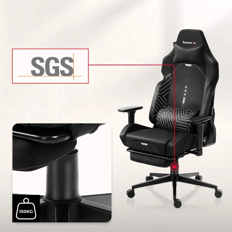 Gaming-Sessel HUZARO FORCE 8.1 Schwarz