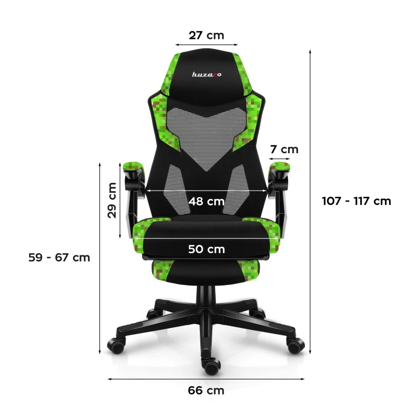 Gaming-Stuhl Huzaro Combat 3.1 Pixel