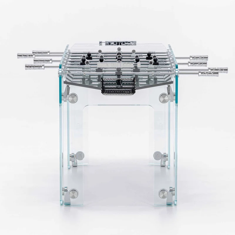 Glass Foosball Table CRISTALLINO by Adriano Design for Teckell