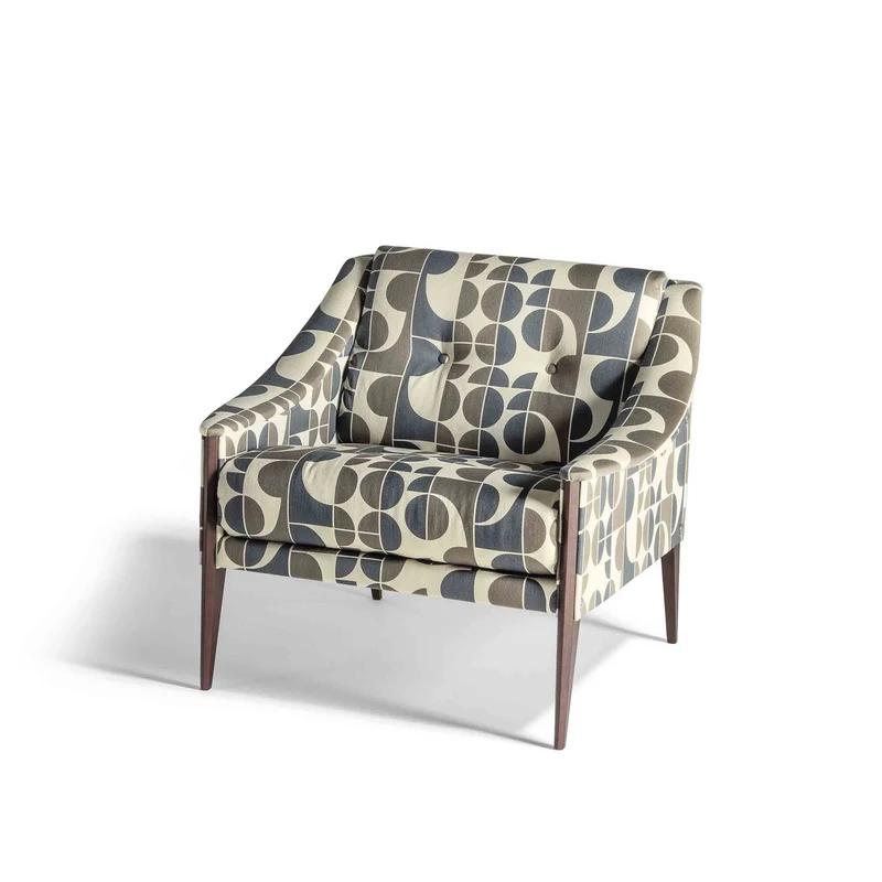 Fabric Armchair DEZZA 24 by Gio Ponti for Poltrona Frau