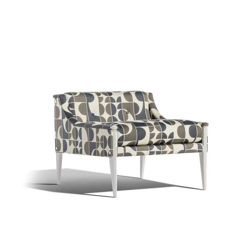 Fabric Armchair DEZZA 12 by Gio Ponti for Poltrona Frau