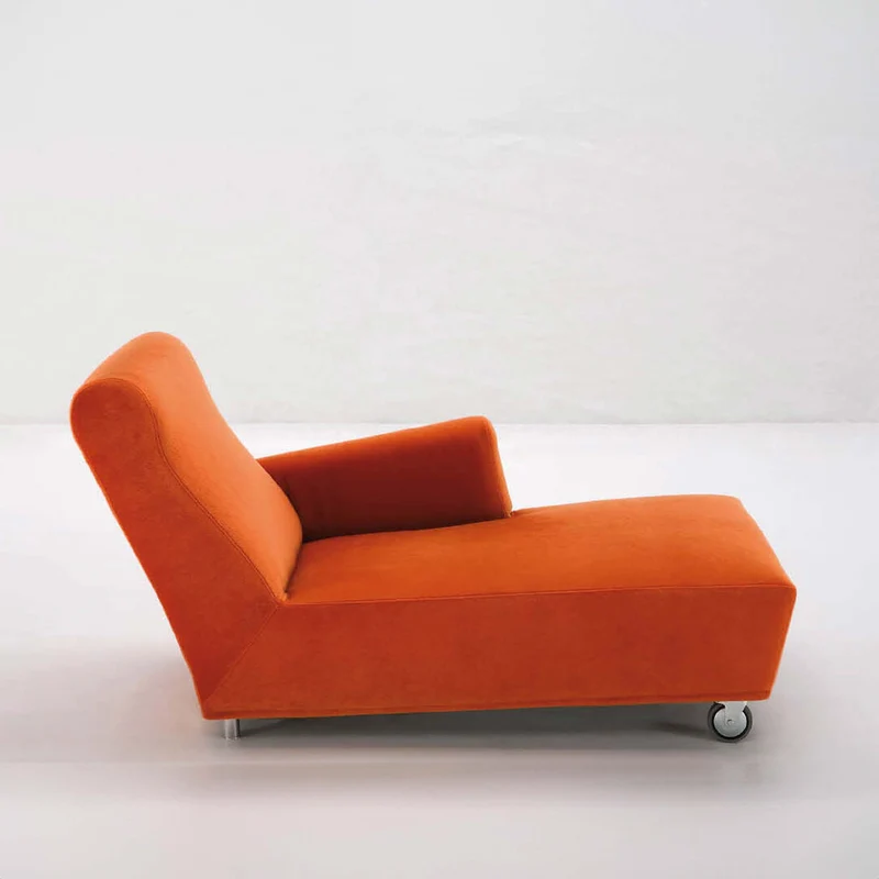 Chaise Longue with Wheels CIRCE by Atelier Associati for Giovannetti