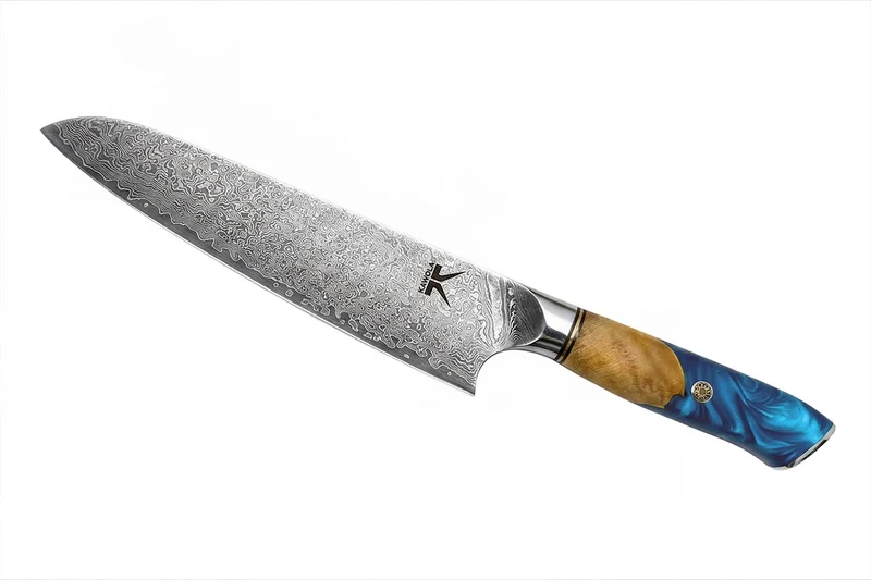 KAWOLA Küchenmesser DUMA Damaststahl mit Holzgriff