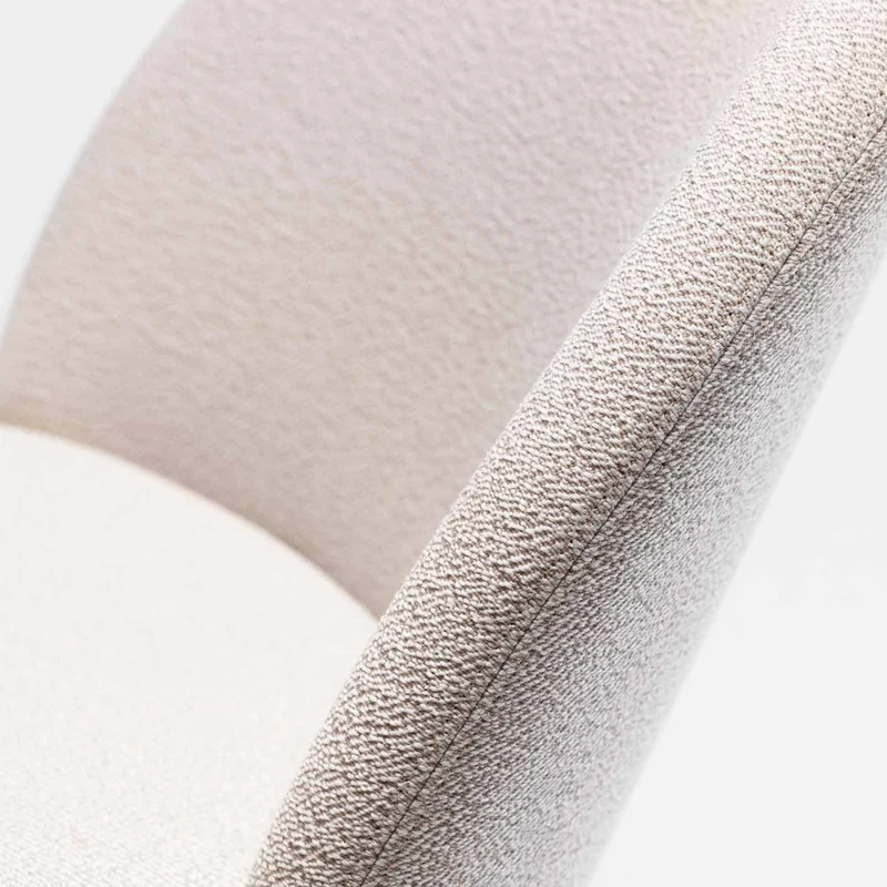 NASU Beistellstuhl Natur-Creme