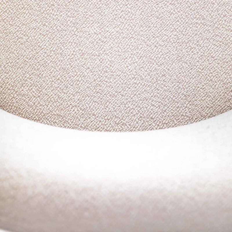 NASU Beistellstuhl Natur-Creme