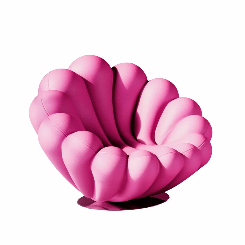 Swivel Armchair ANEMONE by Giancarlo Zema for Giovannetti