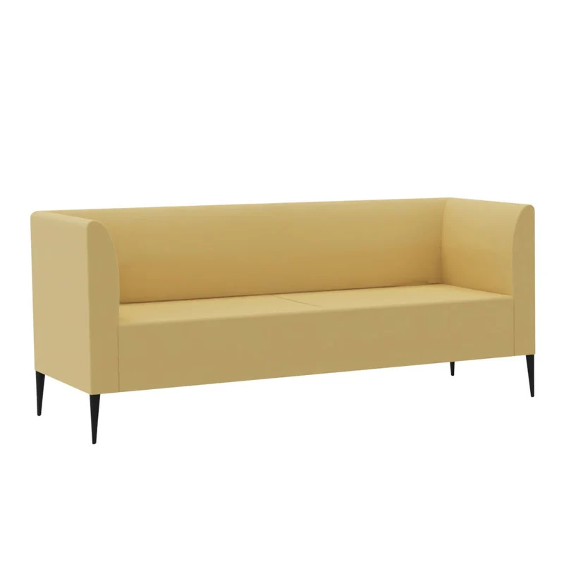 SMV Couzy Lounge-Sofa 3er | Loungesofa Brandschutzzertifiziert | schwer entflammbar nach DIN 66084 p-a / B1