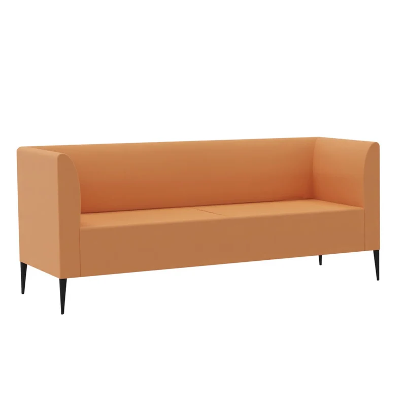 SMV Couzy Lounge-Sofa 3er | Loungesofa Brandschutzzertifiziert | schwer entflammbar nach DIN 66084 p-a / B1