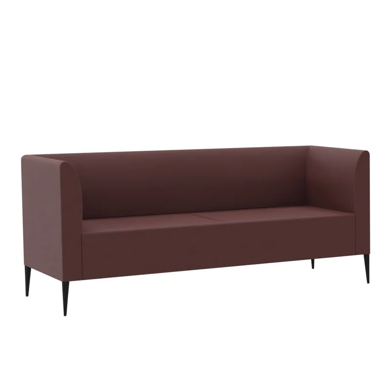 SMV Couzy Lounge-Sofa 3er | Loungesofa Brandschutzzertifiziert | schwer entflammbar nach DIN 66084 p-a / B1