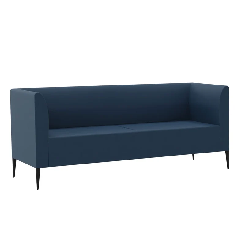 SMV Couzy Lounge-Sofa 3er | Loungesofa Brandschutzzertifiziert | schwer entflammbar nach DIN 66084 p-a / B1