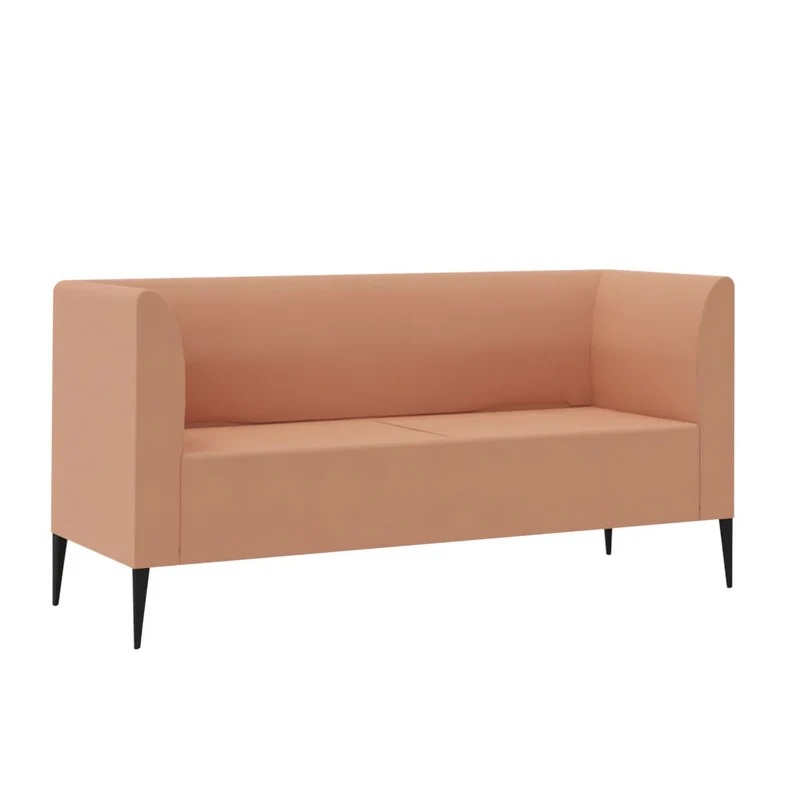 SMV Couzy Lounge-Sofa 2er | Loungesofa Brandschutzzertifiziert | schwer entflammbar nach DIN 66084 p-a / B1