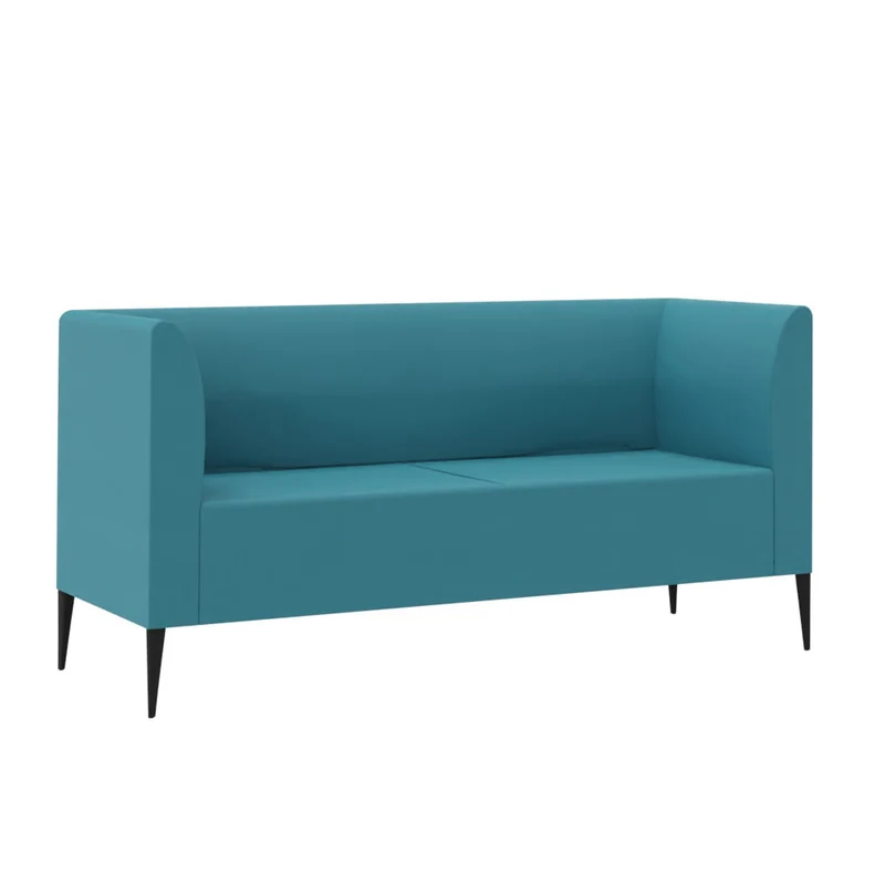 SMV Couzy Lounge-Sofa 2er | Loungesofa Brandschutzzertifiziert | schwer entflammbar nach DIN 66084 p-a / B1