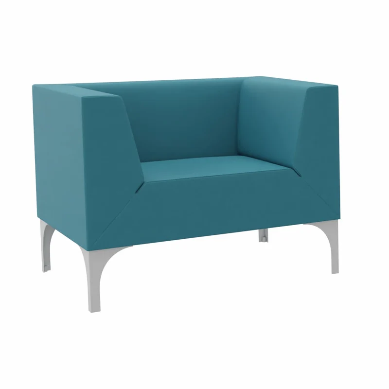 SMV Paralles Lounge-Sofa 1er | Lounge-Sessel Brandschutzzertifiziert | schwer entflammbar nach DIN 66084 p-a / B1