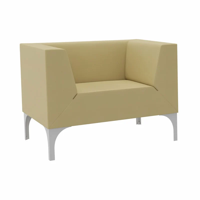 SMV Paralles Lounge-Sofa 1er | Lounge-Sessel Brandschutzzertifiziert | schwer entflammbar nach DIN 66084 p-a / B1