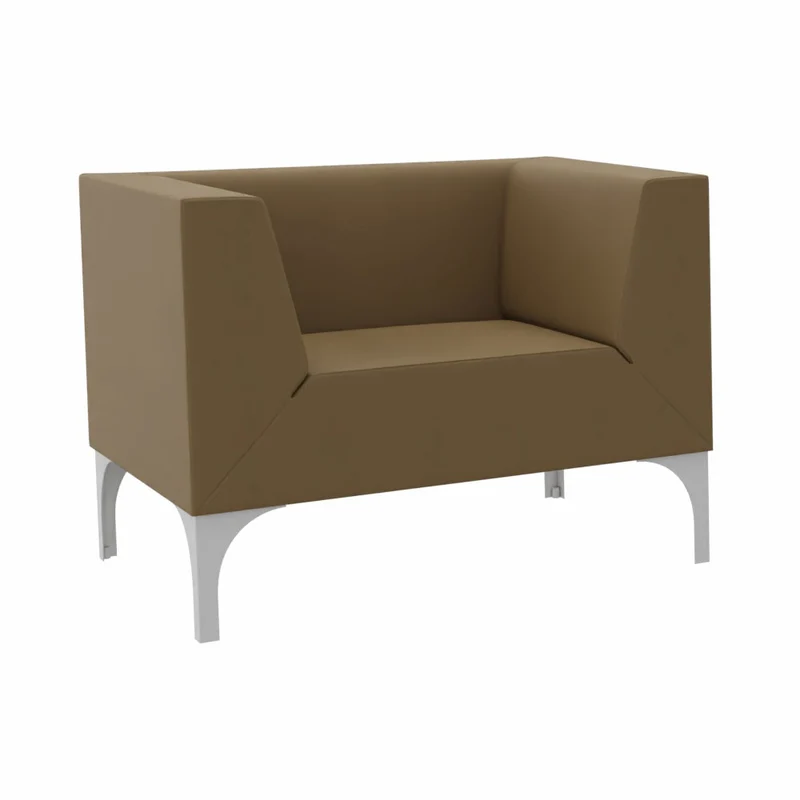 SMV Paralles Lounge-Sofa 1er | Lounge-Sessel Brandschutzzertifiziert | schwer entflammbar nach DIN 66084 p-a / B1