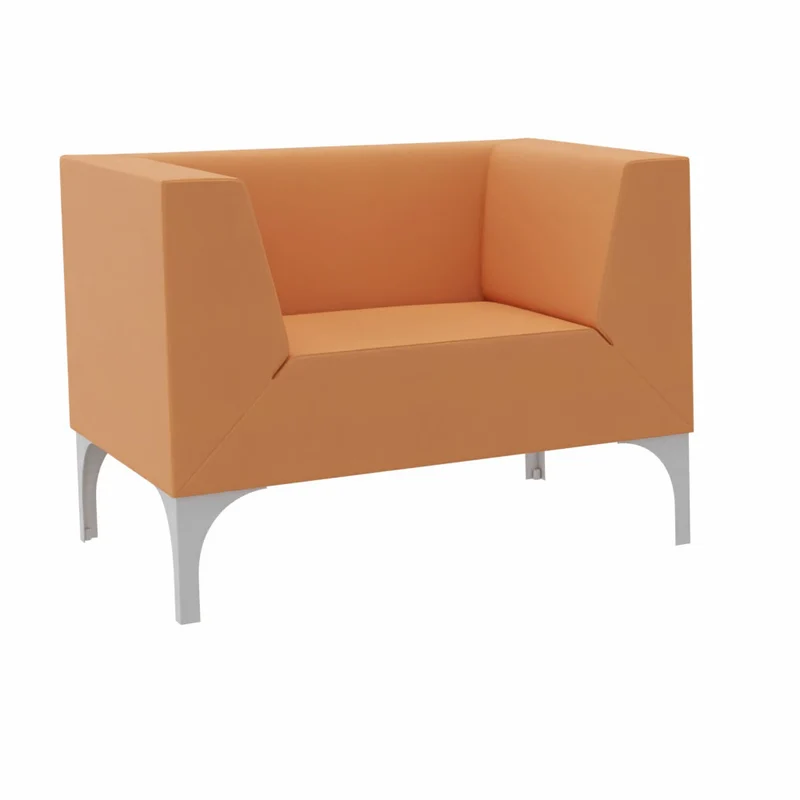 SMV Paralles Lounge-Sofa 1er | Lounge-Sessel Brandschutzzertifiziert | schwer entflammbar nach DIN 66084 p-a / B1