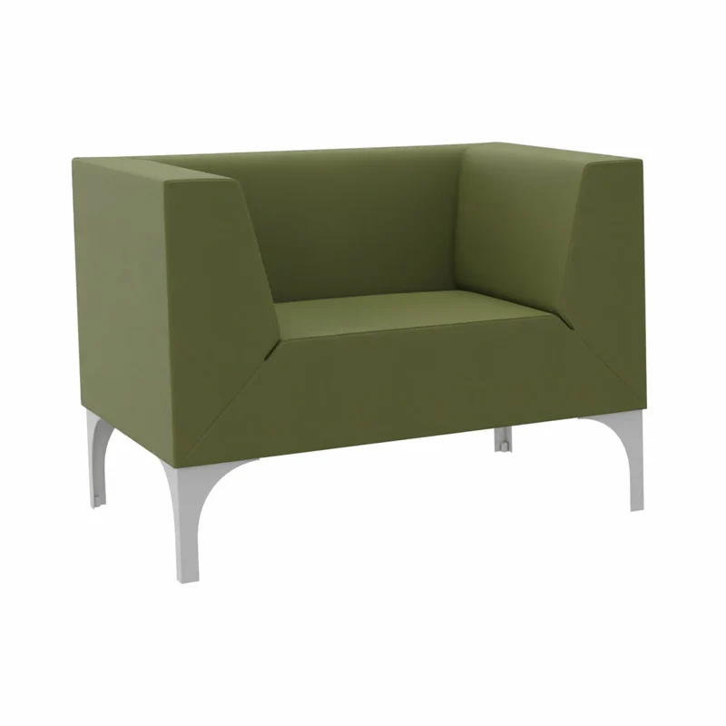 SMV Paralles Lounge-Sofa 1er | Lounge-Sessel Brandschutzzertifiziert | schwer entflammbar nach DIN 66084 p-a / B1