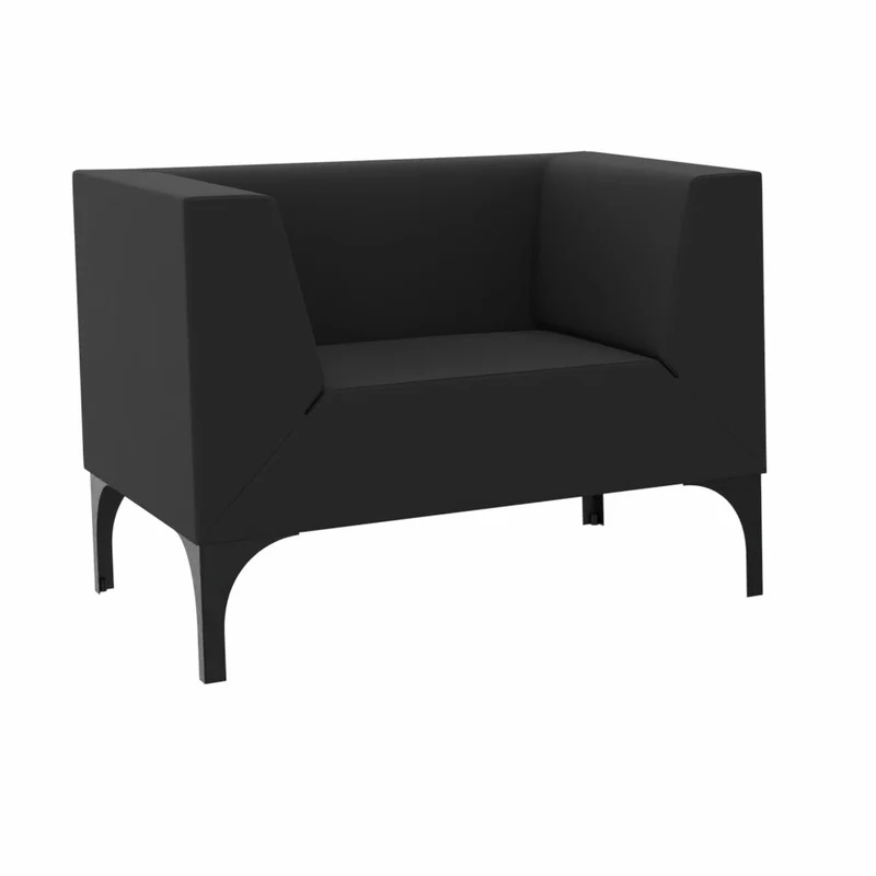 SMV Paralles Lounge-Sofa 1er | Lounge-Sessel Brandschutzzertifiziert | schwer entflammbar nach DIN 66084 p-a / B1