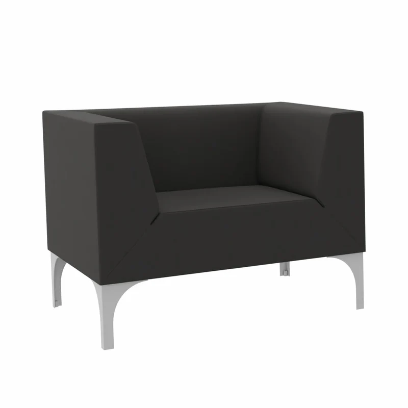 SMV Paralles Lounge-Sofa 1er | Lounge-Sessel Brandschutzzertifiziert | schwer entflammbar nach DIN 66084 p-a / B1