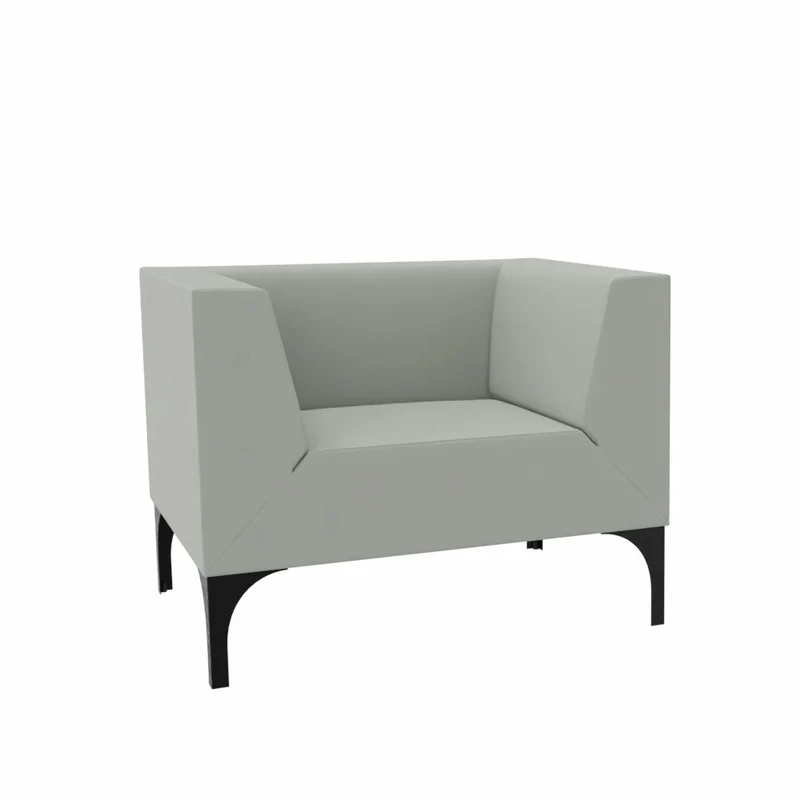 SMV Paralles Lounge-Sofa 1er | Lounge-Sessel Brandschutzzertifiziert | schwer entflammbar nach DIN 66084 p-a / B1