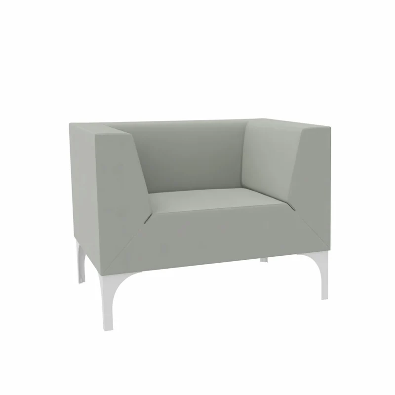 SMV Paralles Lounge-Sofa 1er | Lounge-Sessel Brandschutzzertifiziert | schwer entflammbar nach DIN 66084 p-a / B1