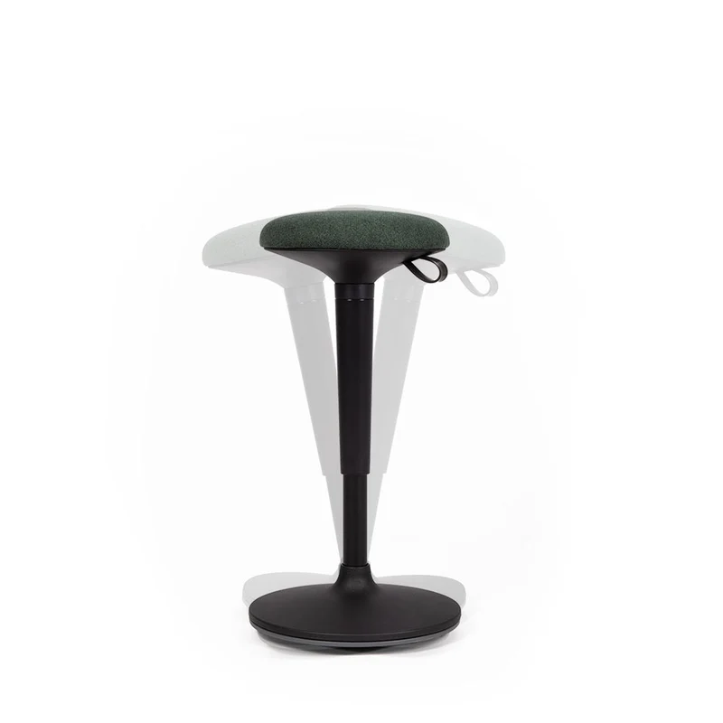 Lento sella flex Bürohocker | Sitz-Stehhilfe| Sitzhocker mit Schwingeffekt