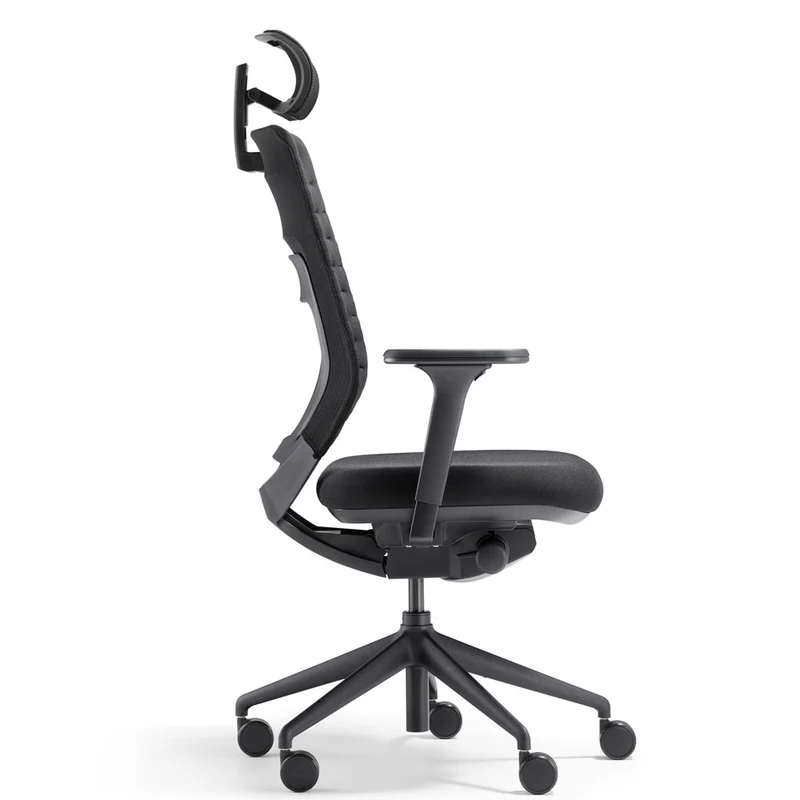 FM asiento Supersoft Bürostuhl - mit Kopfstütze