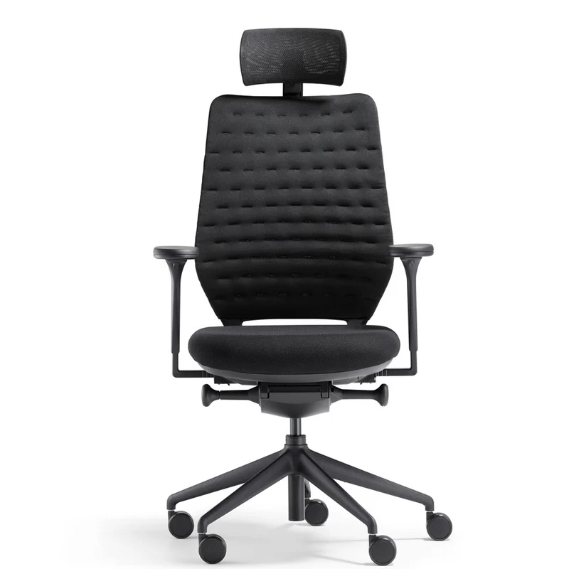 FM asiento Supersoft Bürostuhl - mit Kopfstütze
