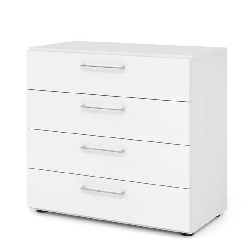 Hammerbacher Schubkasten-Schrank Serie 9, Schubladen 2 OH, 4 Schübe, 80 x 74,8 x 42cm(B/H/T)