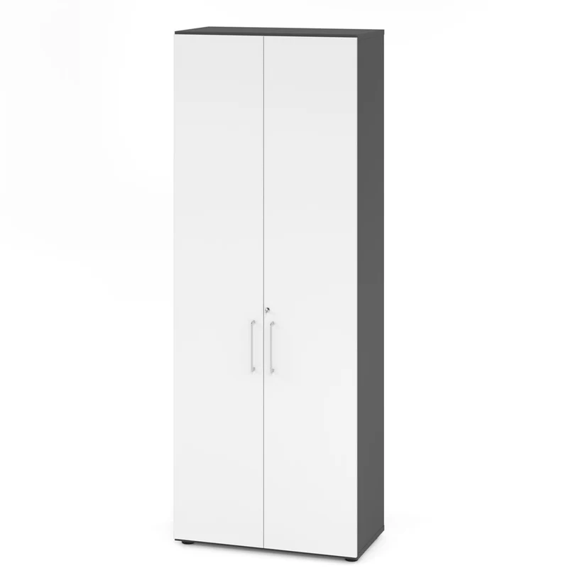 Hammerbacher Aktenschrank Serie 9, Büroschrank 6 OH, Abschließbar, 80 x 215,6 x 42cm(B/H/T)