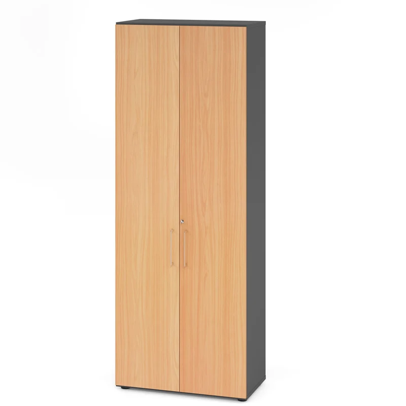 Hammerbacher Aktenschrank Serie 9, Büroschrank 6 OH, Abschließbar, 80 x 215,6 x 42cm(B/H/T)