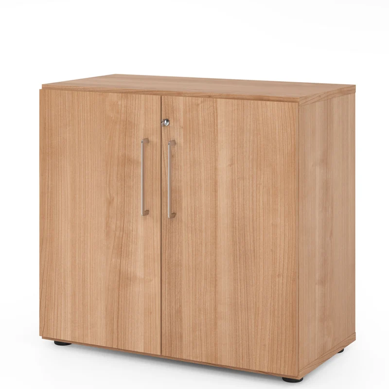 Hammerbacher Aktenschrank Serie 9, Büroschrank 2 OH, Abschließbar, 80 x 74,8 x 42cm(B/H/T)