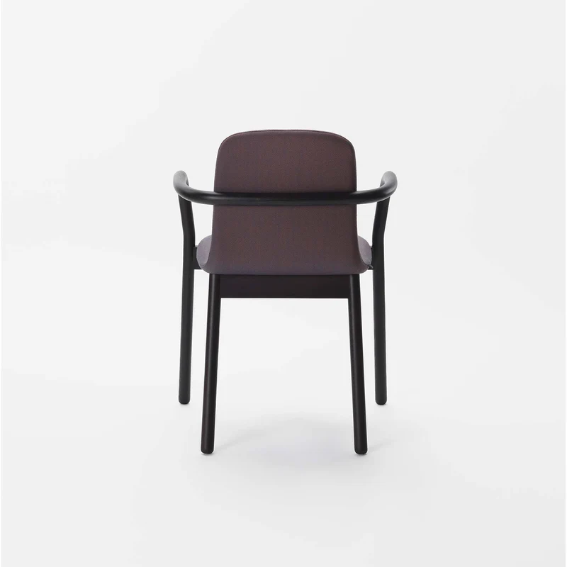 HUG ARMCHAIR Gebeizte Esche Wenge Braun