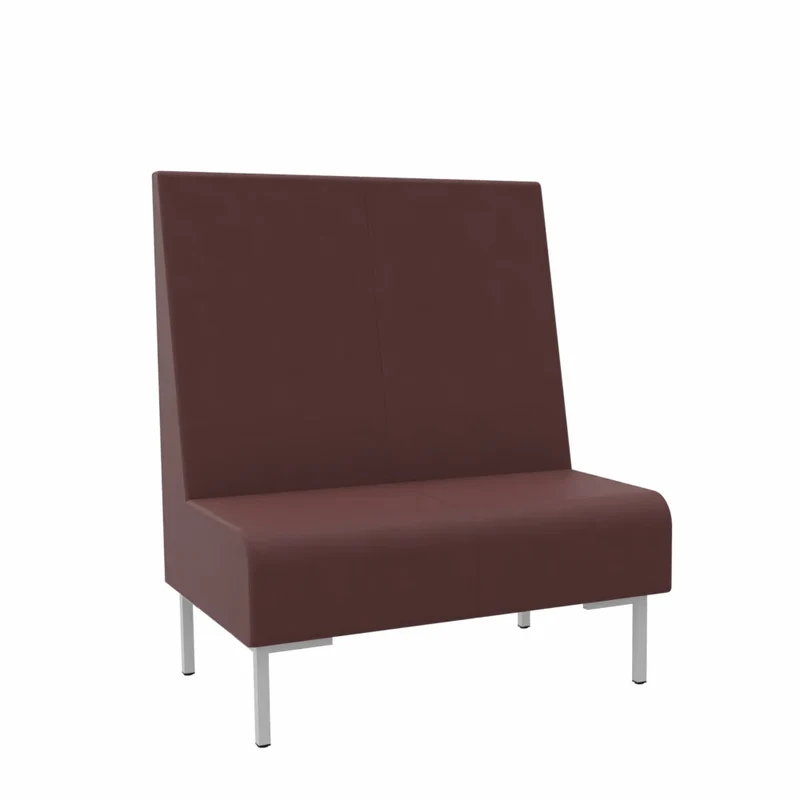 SMV Juke Box Sitzbank | Sitzhöhe 460 mm | Kantinen Sitzbank | Brandschutzzertifiziert | schwer entflammbar nach DIN 66084 p-a | B1