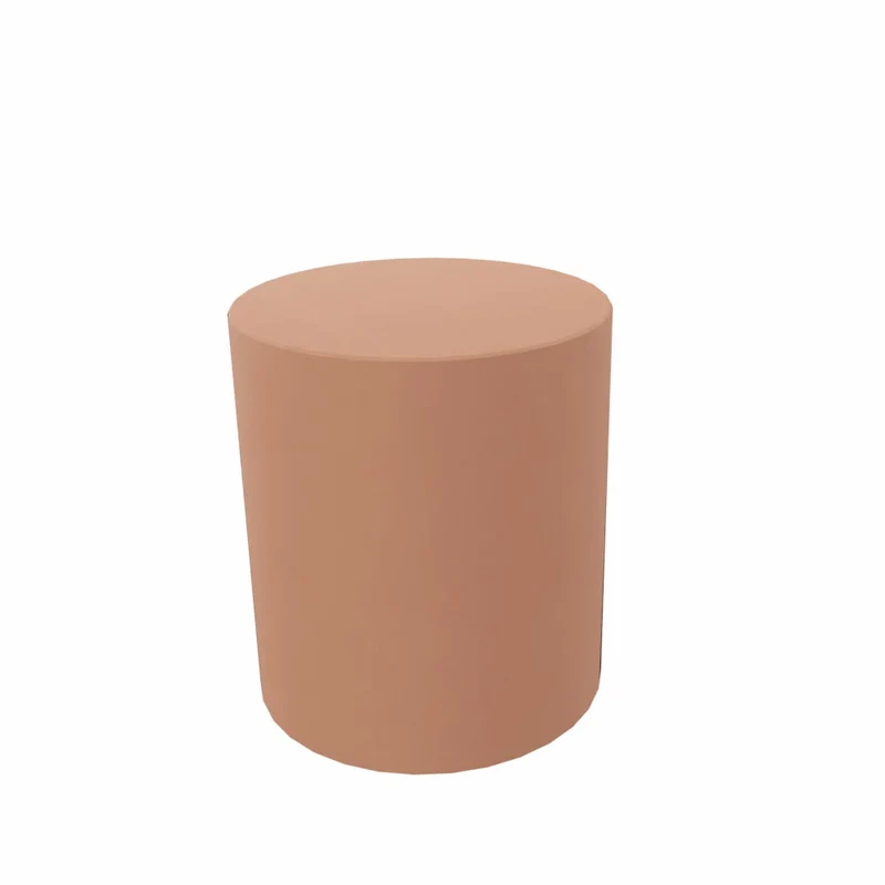 SMV Tube Hocker | Lounge Pouf | Brandschutzzertifiziert | schwer entflammbar nach DIN 66084 p-a | B1