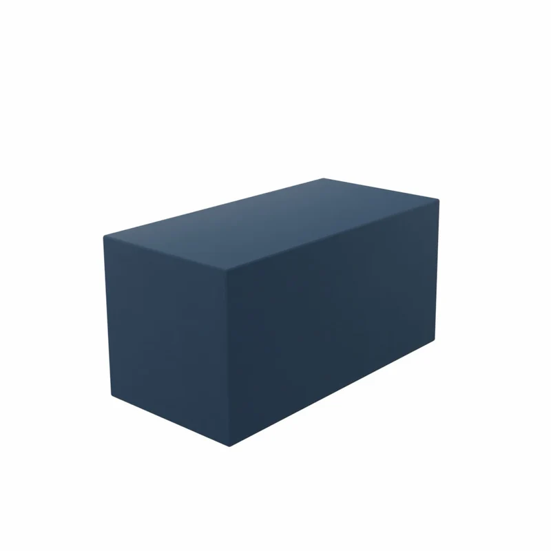 SMV Cube Hocker | Lounge Pouf | Brandschutzzertifiziert | schwer entflammbar nach DIN 66084 p-a / B1