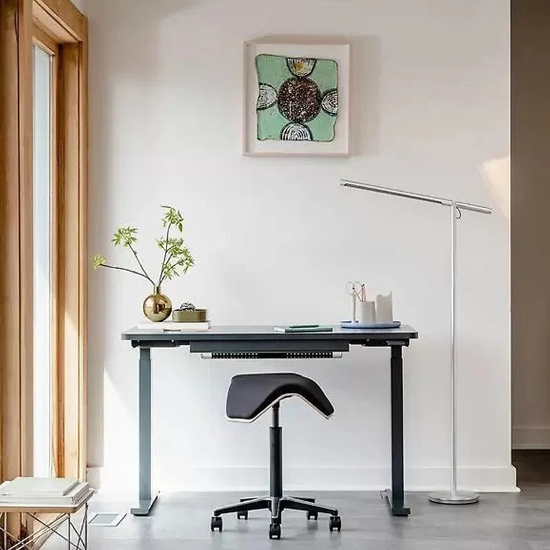 myKolme ILOA One Black | Hocker Rollhocker | Sattelhocker | Gestell Schwarz