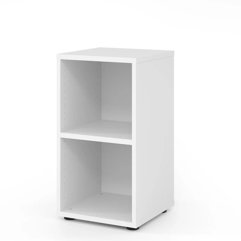 Hammerbacher Aktenregal Serie 9, Holz, 2 Ordnerhöhen, 40 x 75 x 40cm (B/H/T)