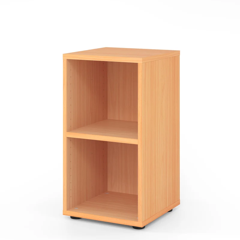 Hammerbacher Aktenregal Serie 9, Holz, 2 Ordnerhöhen, 40 x 75 x 40cm (B/H/T)