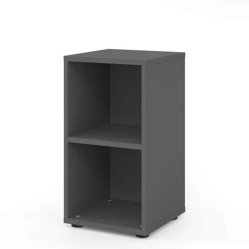 Hammerbacher Aktenregal Serie 9, Holz, 2 Ordnerhöhen, 40 x 75 x 40cm (B/H/T)