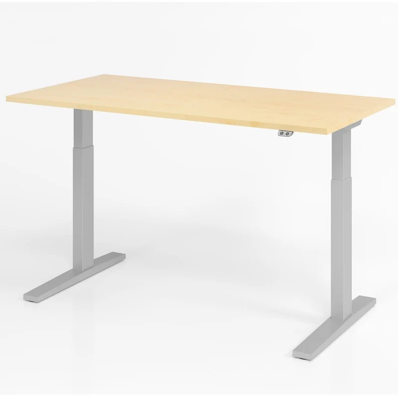 Hammerbacher Schreibtisch XMKA| 11 Farben | elektrisch höhenverstellbar | 160-180cm x 70-120 x 80cm