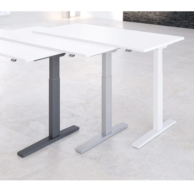 Hammerbacher Schreibtisch XMKA| 11 Farben | elektrisch höhenverstellbar | 160-180cm x 70-120 x 80cm