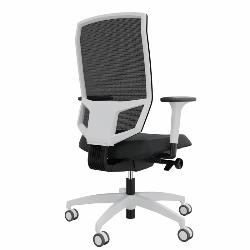 Ergonomischer Bürostuhl Dauphin @JUST EVO MESH WHITE AJ 5776_SLP
