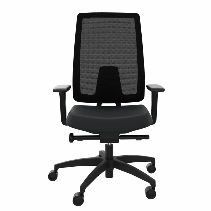 Ergonomischer Bürostuhl Dauphin INDEED MESH ID 7056_SLP | Netzrücken | Schwarz