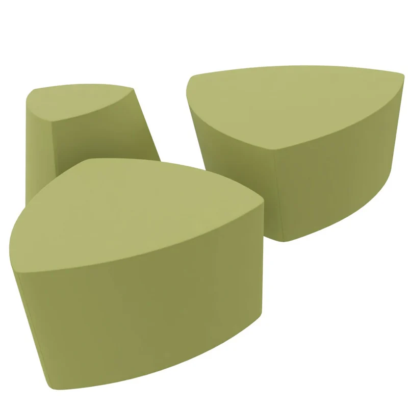 Kensho Stool von Kastel – Design-Polsterhocker & Pouf mobil für moderne Kommunikationszonen