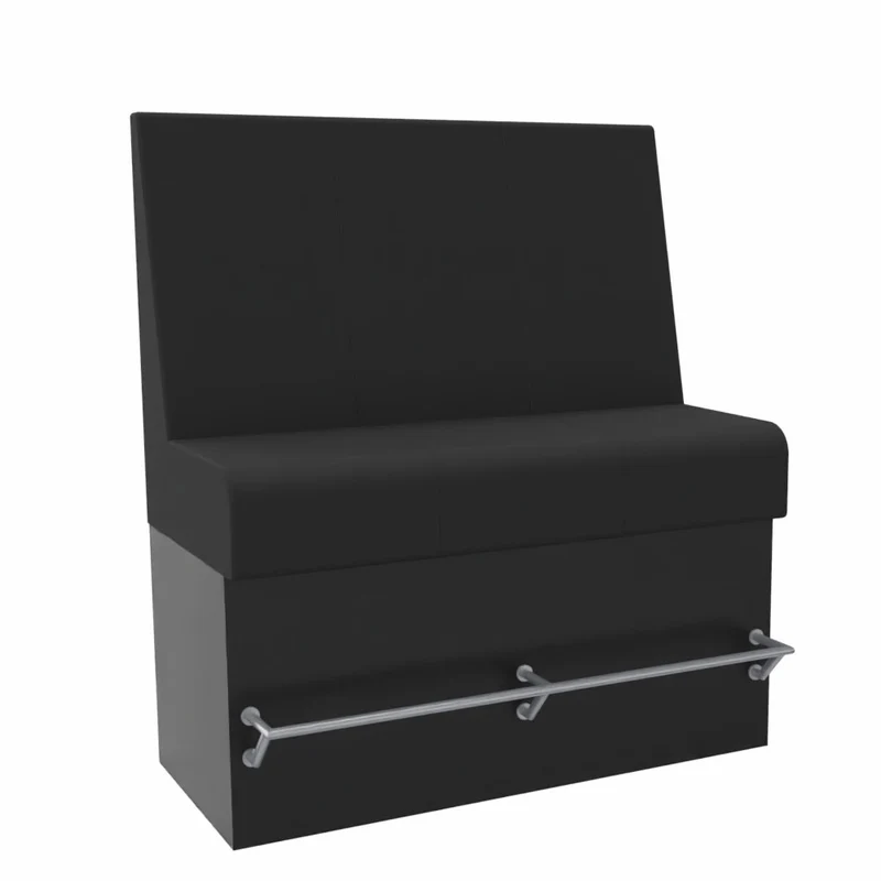 SMV Juke Box Sitzbank | Gastronmie Sitzbank | Kantinen Sitzbank | Brandschutzzertifiziert | schwer entflammbar nach DIN 66084 p-a | B1